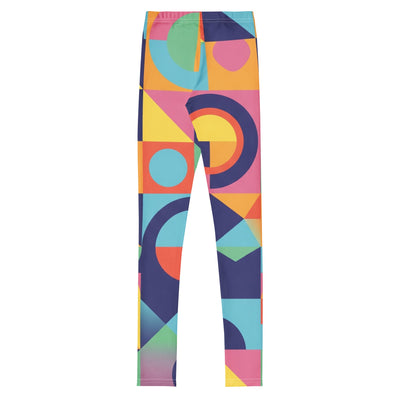Custom printed leggings with bold graphic design – stylish activewear for women